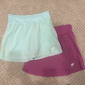 2 Fabletics skirts.